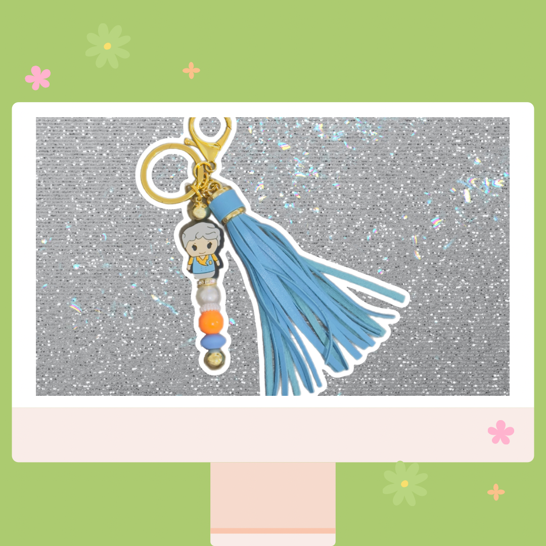 Golden Girls: Dorothy Keychain