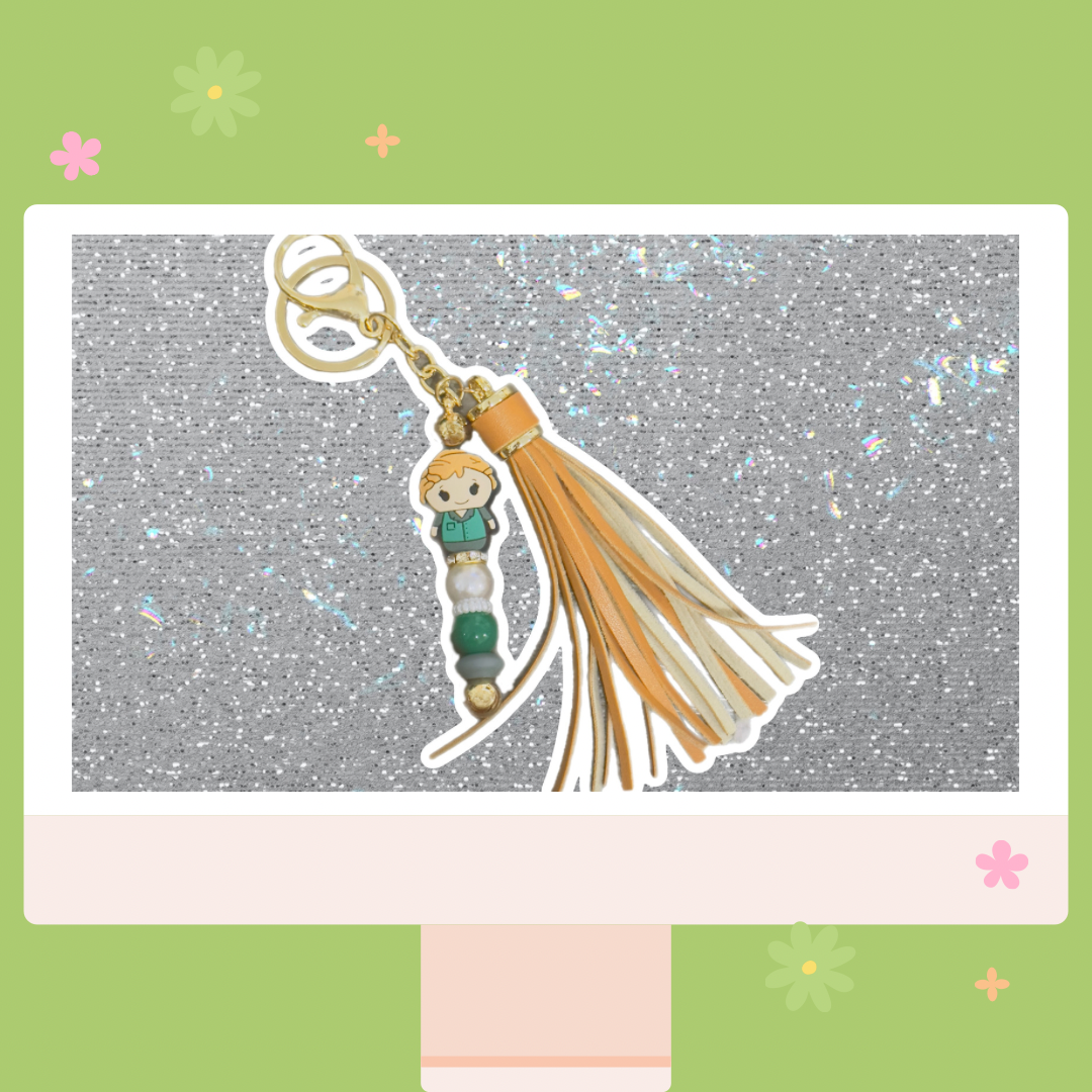 Golden Girls: Blanche Keychain