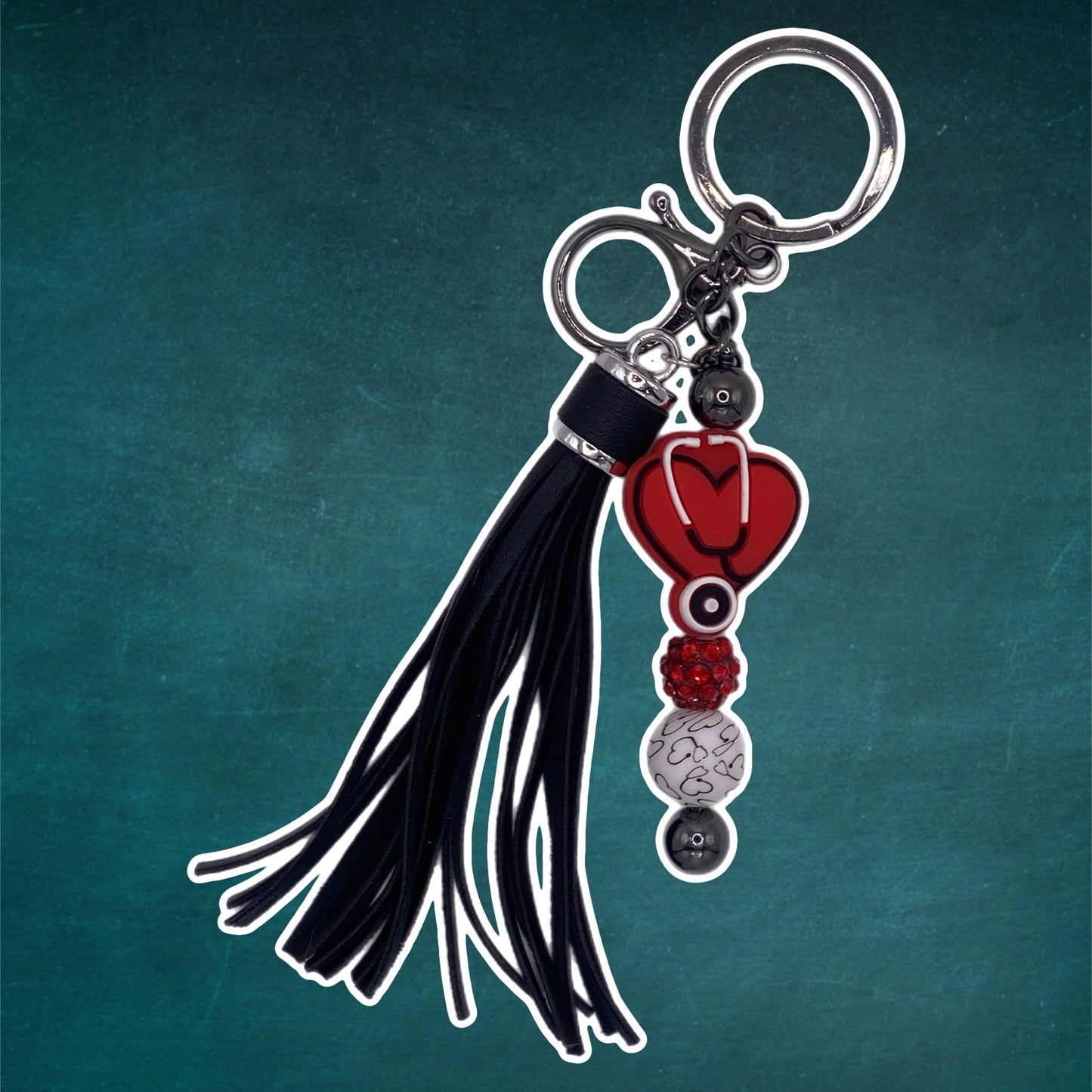 Stethoscope Keychain