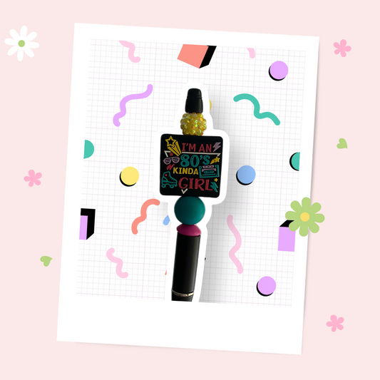 I’m an 80s kinda Girl!