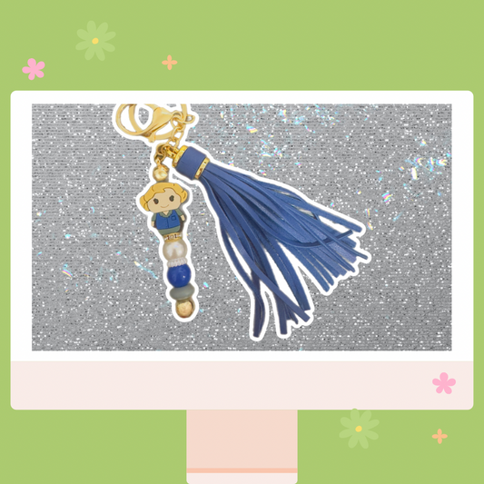 Golden Girls: Rose Keychain