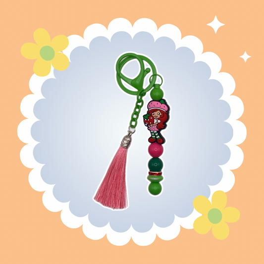 Strawberry Shortcake Keychain