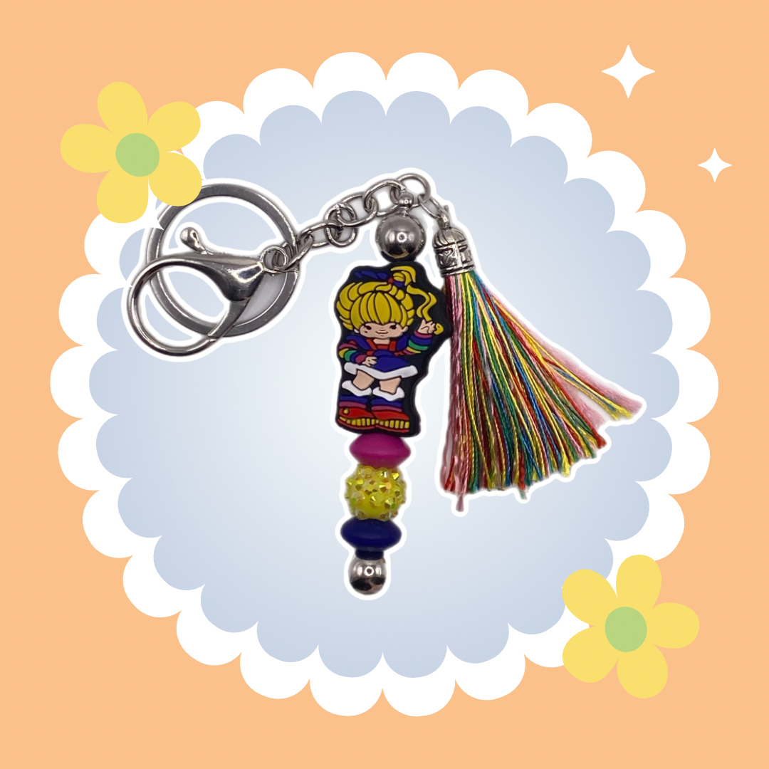 Rainbow Brite Keychain